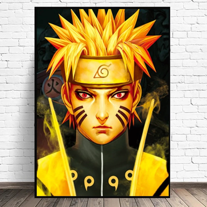 

Naruto Anime Posters And Prints For Boys Bedroom Japan Comic Character Naruto Uzumaki Pein Canvas Painting Wall Art Home Decor