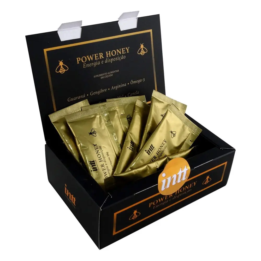 

Power Honey Suplemento Energy Drink 8 Sachês Intt
