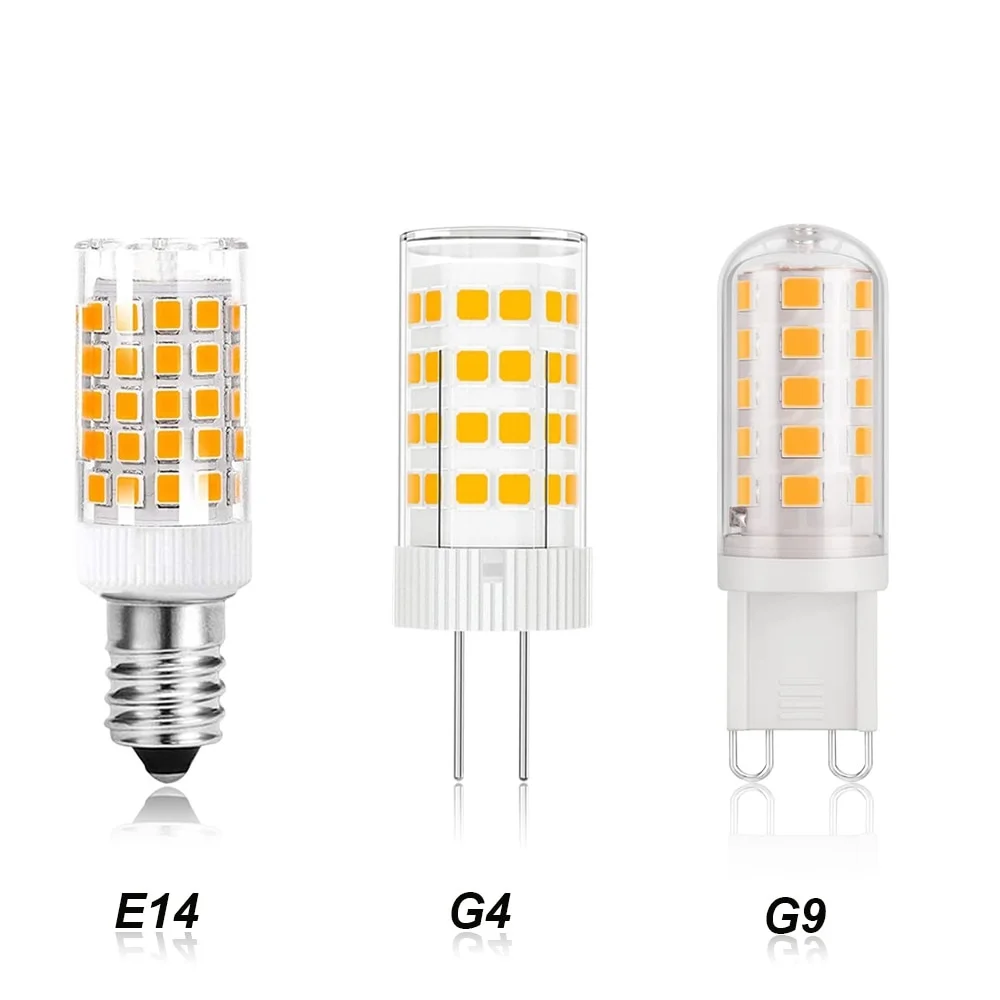 

20pcs G9 G4 Tubular Led Bulb E14 220V 3W 5W 7W Warm White Pendant Chandelier Salt Lava Lamp Replacement Bulbs Night Light Home