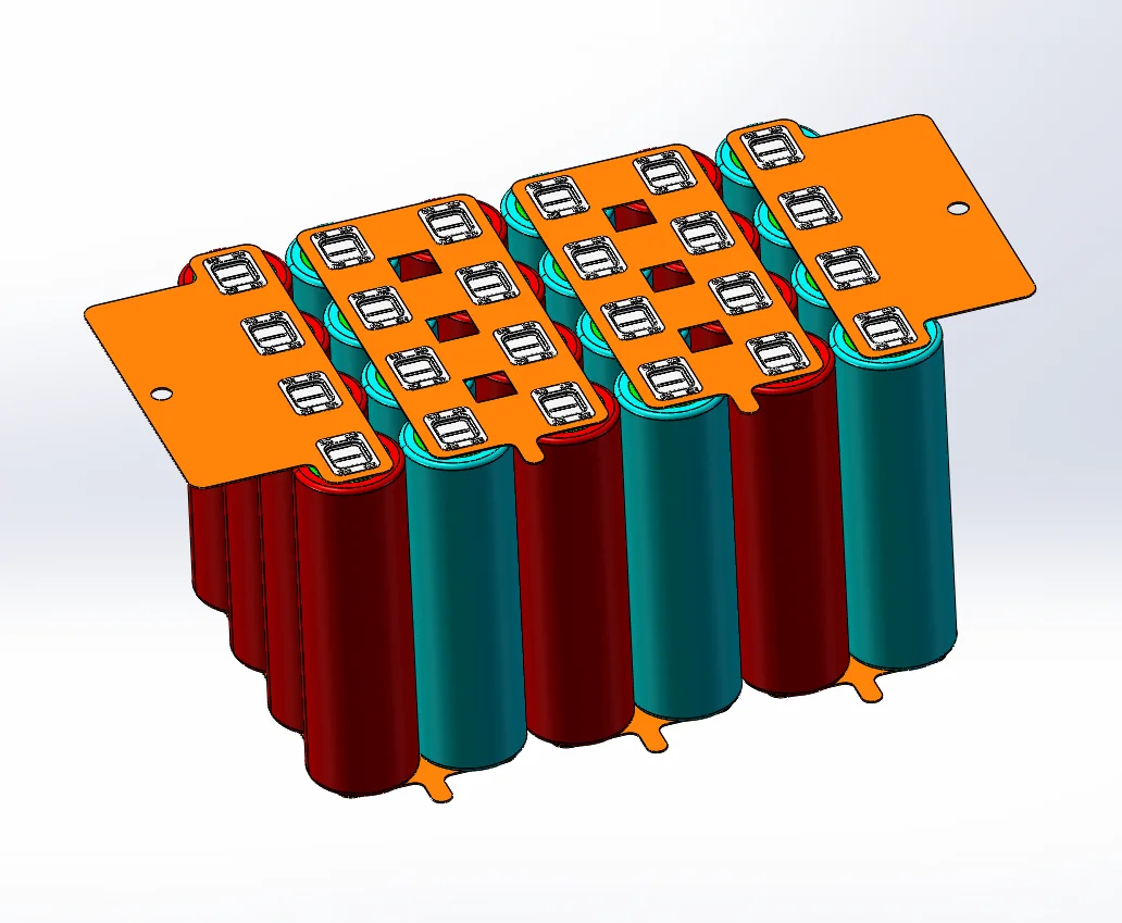 WELLGO 1SET 21700 Клеммные соединители Медная гибкая шинная соединительная плата 6S4P 21.3MM Без прокладки Медная шина для аккумулятора LiFePO4 Длинная шинная соединительная плата (art.: 3920dcbbe044c) - 3920dcbbe044c