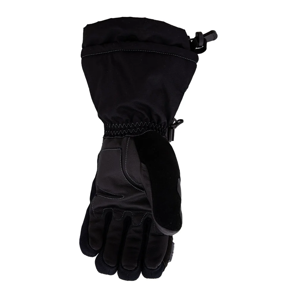 Перчатки FXR Fuel с утеплителем Black/Lime L 220810-1070-13
