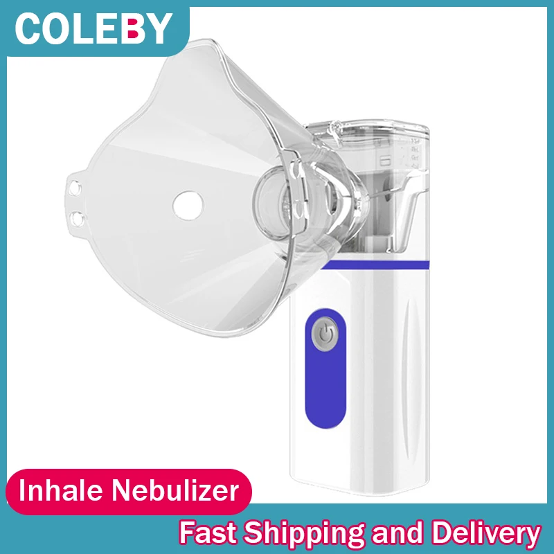

Health Care Mini Handheld portable Inhale Nebulizer silent Ultrasonic inalador nebulizador Children Adult Rechargeable Automizer