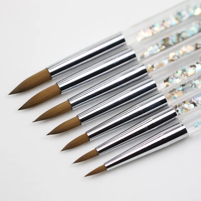 7Pcs Nail Brush Nails Art Dotting Pen Drawing Liner Supplies Brush UV Gel Painting Manicure Accessoires Tools