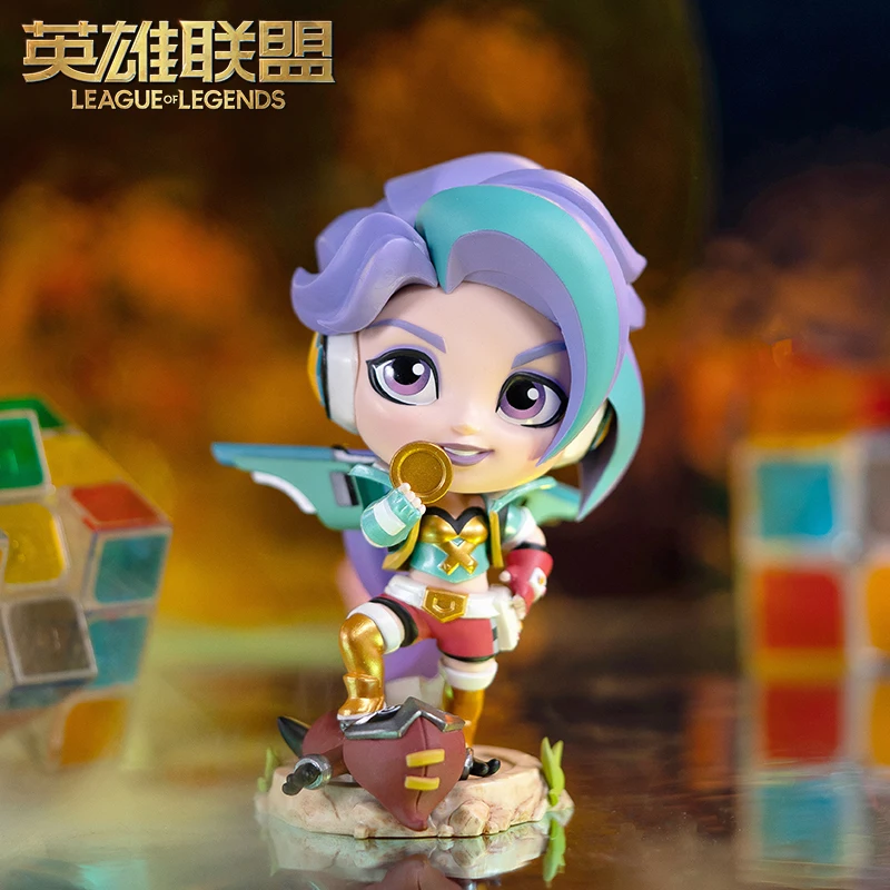 Original League of Legends Kaisa Video Game Series Skin Small Statues Daughter of the Void Anime Figures Toys Mini Action Model
