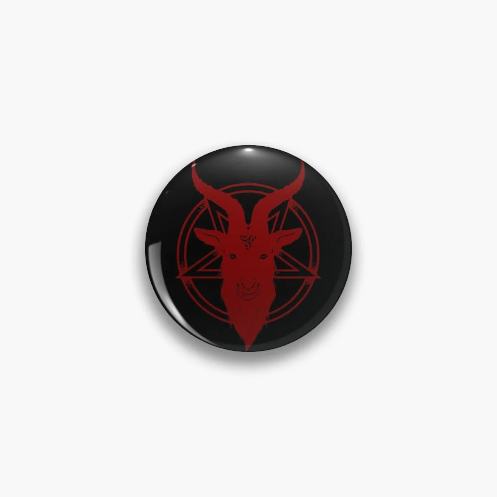 

Красные булавки Baphomet из козы, большие, около 58 мм