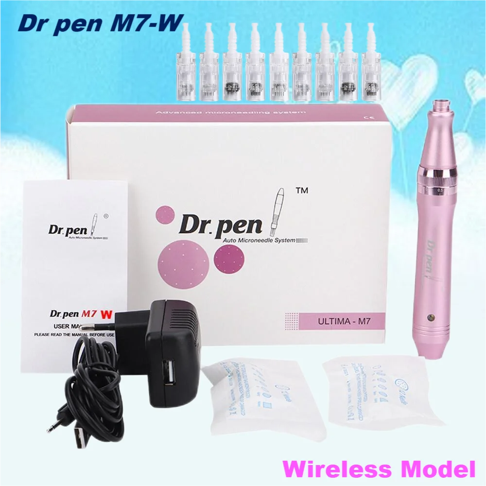 

Electric Dr.pen M7 Wireless/Wired Skin Care Machine Device Tattoo Derma Pen Microneedling Tattoo Needles Mesotherapy Face Tools