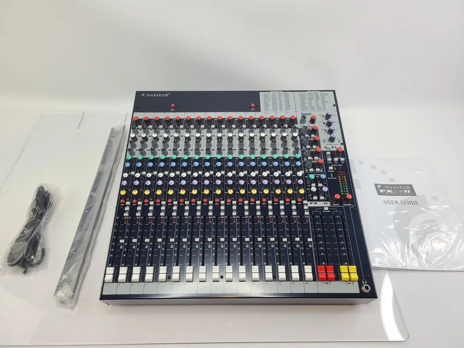

100% OFFICIAL Soundcraft FX16ii Mixer with Effects