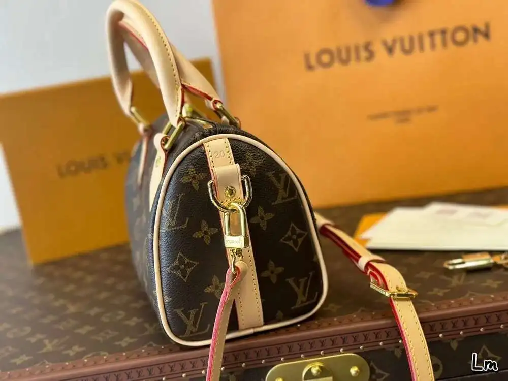 точная копия 1:1 Louis Vuitton Стиль 1: 1 Высококачественная Мода Модная С Одним Плечом
