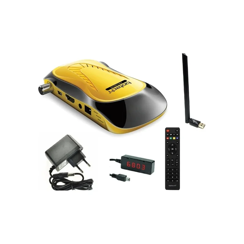 Botech Piko 701 Full Hd мини спутниковый ресивер функциональный Многоязычный меню Поддержка IPTV спутниковый ТВ-ресивер функциональный (art.: 3920be41a2bdb) - 3920be41a2bdb