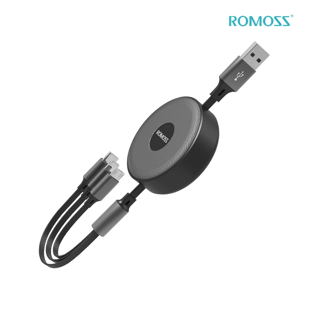 

ROMOSS 3in1 flexible charging cable