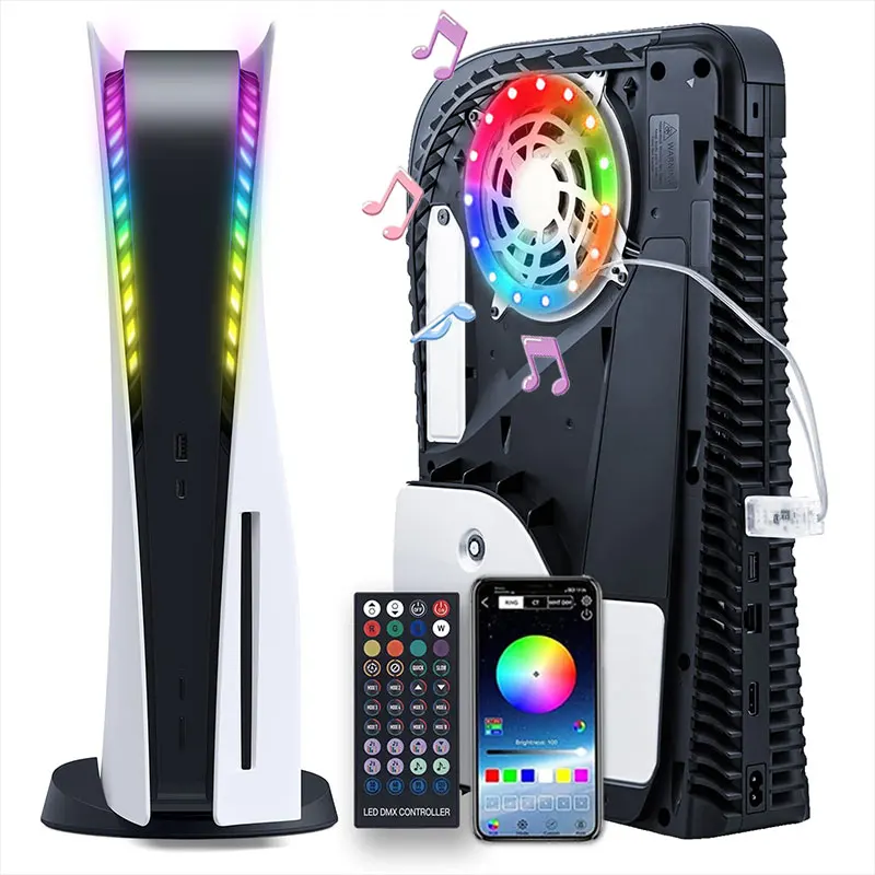 Светодиодная лента для PS5 RGB, 8 цветов, 400