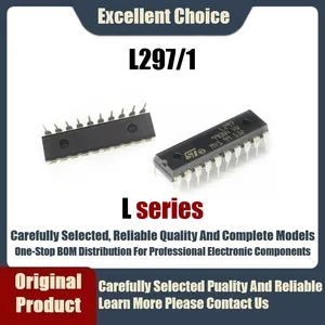 5Pcs/Lot Original Genuine In-Line L297/1 L297 L4981A-1LF L6225N L6205N Package PDIP-20 Ignition Controller & Driver