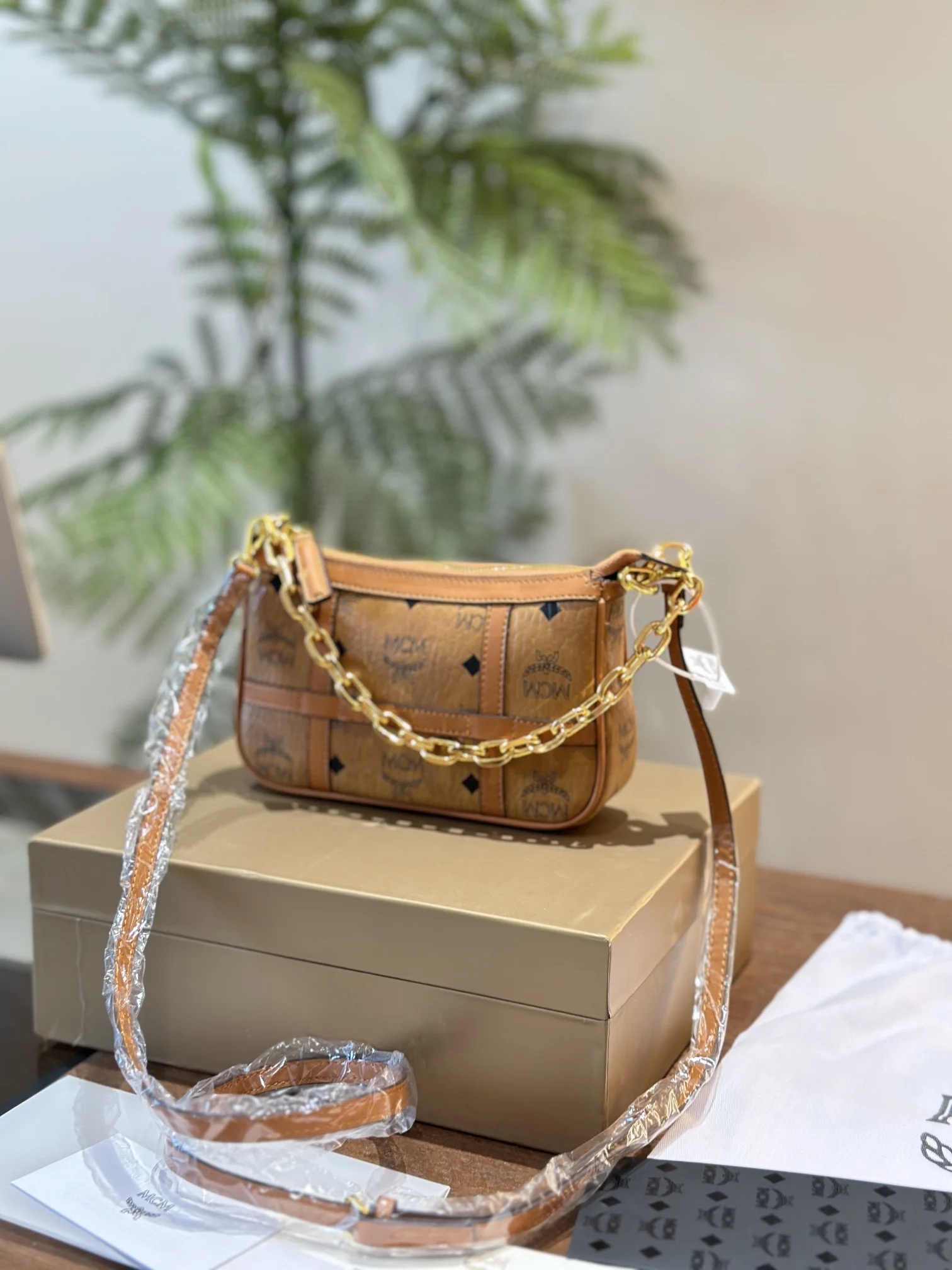 Mcm Totes Cope 1:1 2024 Новая женская сумка-кошелек через плечо модные сумки почтальона для