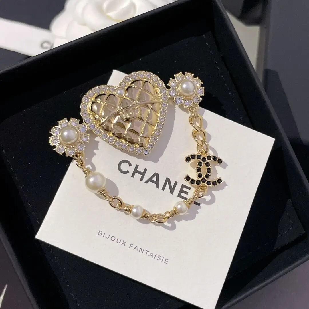 точная копия 1:1 Броши Chanel Новая Мода Хит Продаж Изысканные РетРо-БРоши Ювелирные