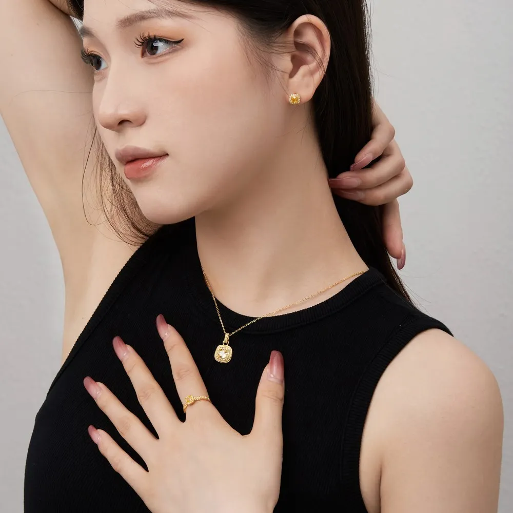 Роскошные ювелирные изделия из стерлингового серебра S925 супер-вспышка сияющий