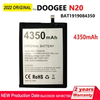 100 original rechargeable battery bat1919084350 4350mah for doogee n20 n20pro n20 pro mobile phone bateria with tracking number