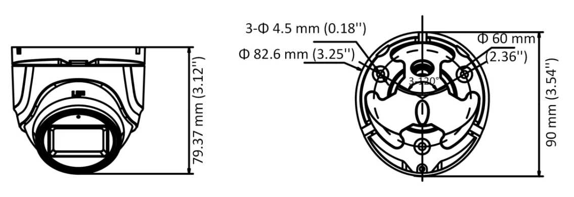 AHD камера HiWatch DS-T203A 2 8 мм