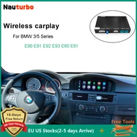 wireless carplay for bmw 35 series e90 e91 e92 e93 e60 e61 2008 2013 with android auto mirror link airplay car play