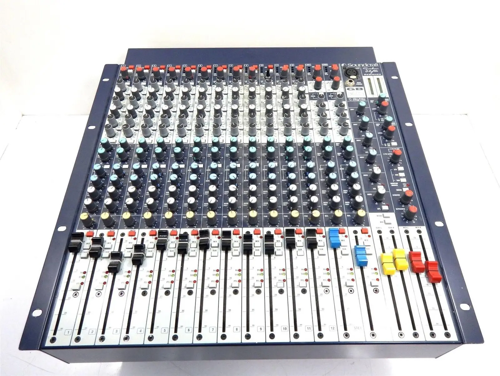 

100% OFFICIAL Soundcraft GB2R 12-channel Analog Mixer