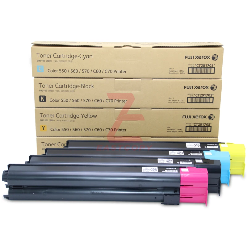 

Original US Version / Asian Version Toner Cartridge for Xerox 550 560 570 C60 C70 etc Printer PrimeLink C9065 C9070