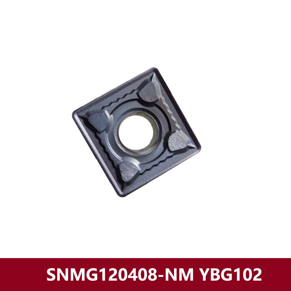 SNMG120408-NM YBG102 Токарные инструменты с ЧПУ SMG120408 SNMG 120408 NM Оригинальные твердосплавные