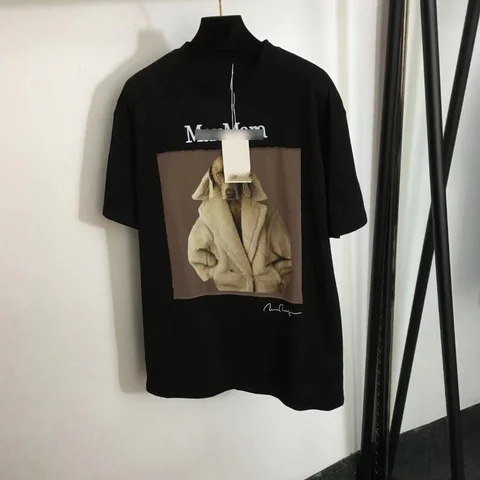 Футболка Max Mara спортивная хлопок