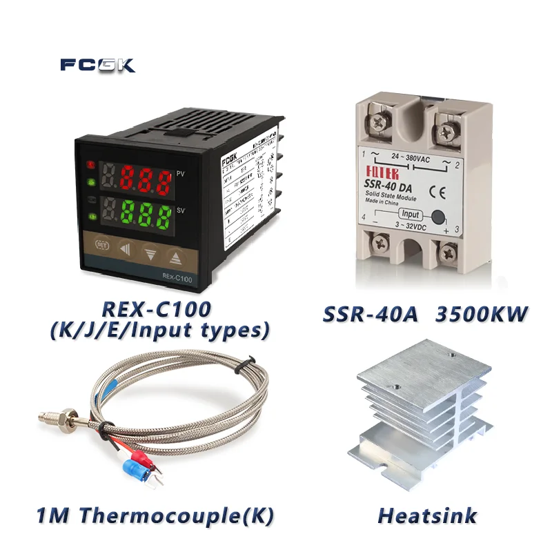 

REX-C100 PID Терморегулятор 220В 400 градусов
