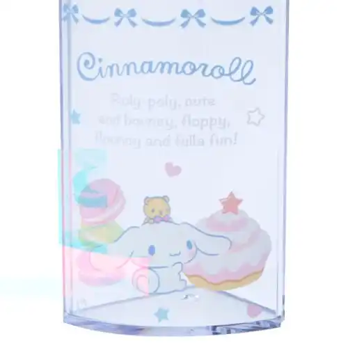 Подставка для ручек Sanrio Синий Саксофон Пластиковая Cinnamoroll Вращающаяся на 360