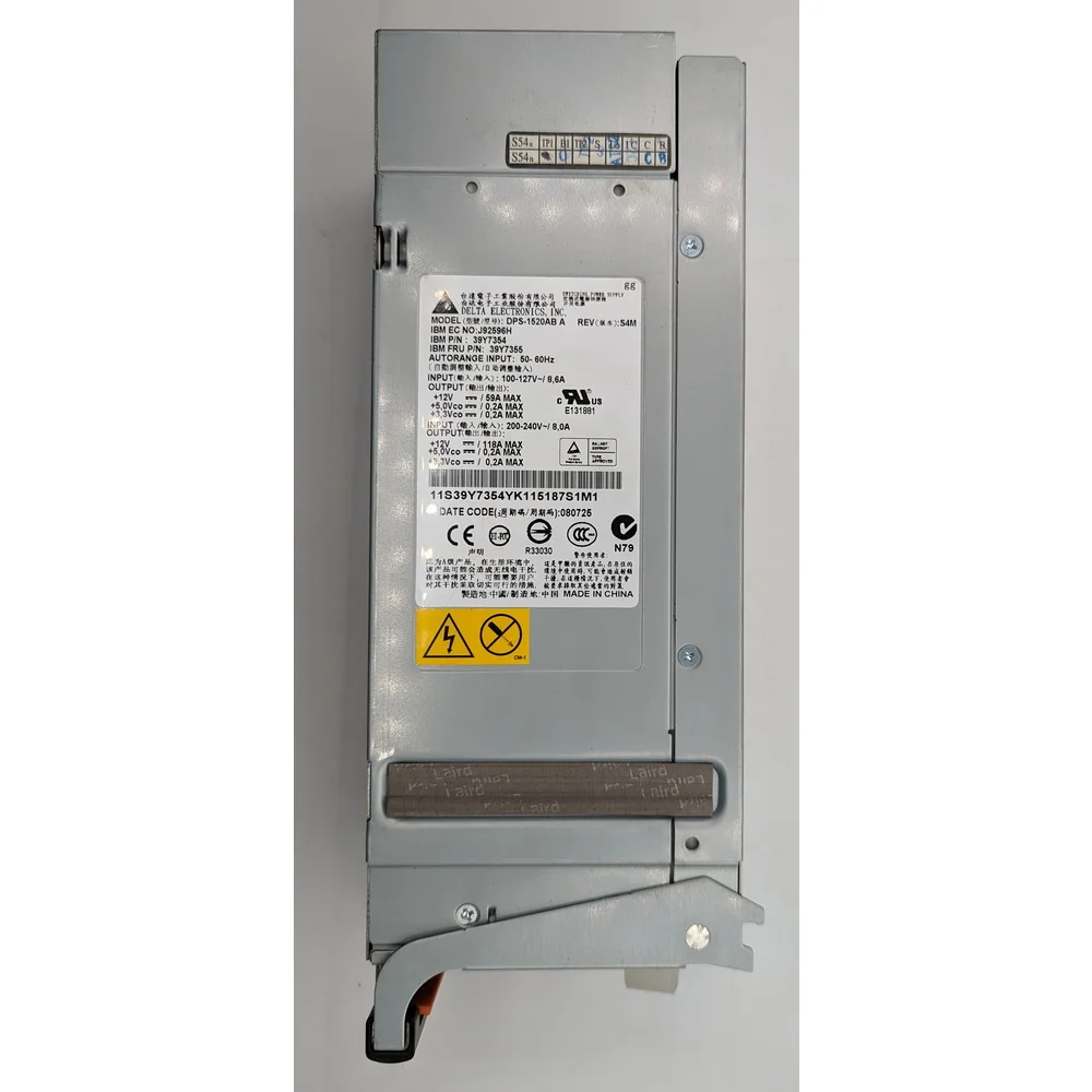 Блок питания 39Y7354, 39Y7355, DPS-1520AB, J922596H, IBM x3850M2, x3950M2, 1440 Вт