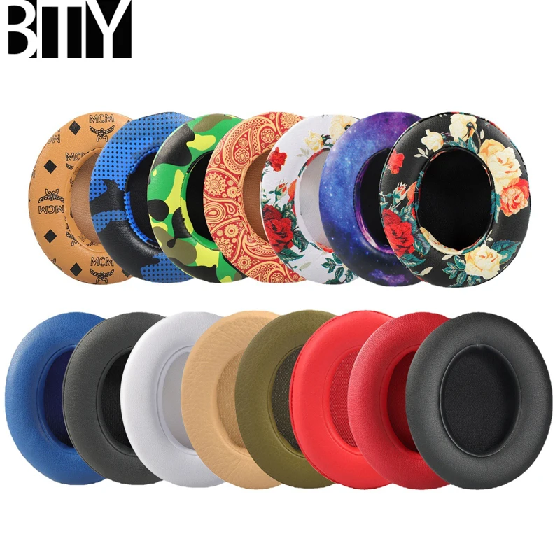 

For Beats Studio 3.0 Studio 2.0 Replacement Ear Pads Earpads Cushion Cover Earcup Lambskin/ Protein Leather 1 Pair