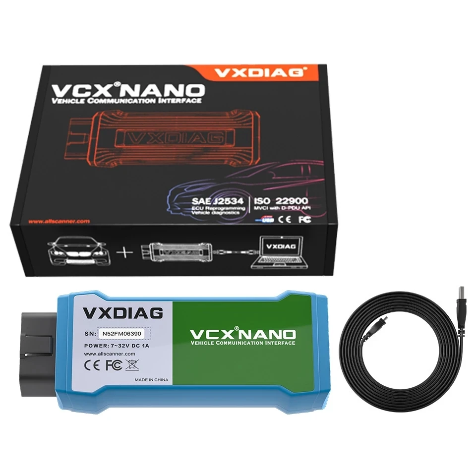 VXDIAG VCX NANO для JLR SDD V160.01 OBD2 диагностические инструменты автомобильный