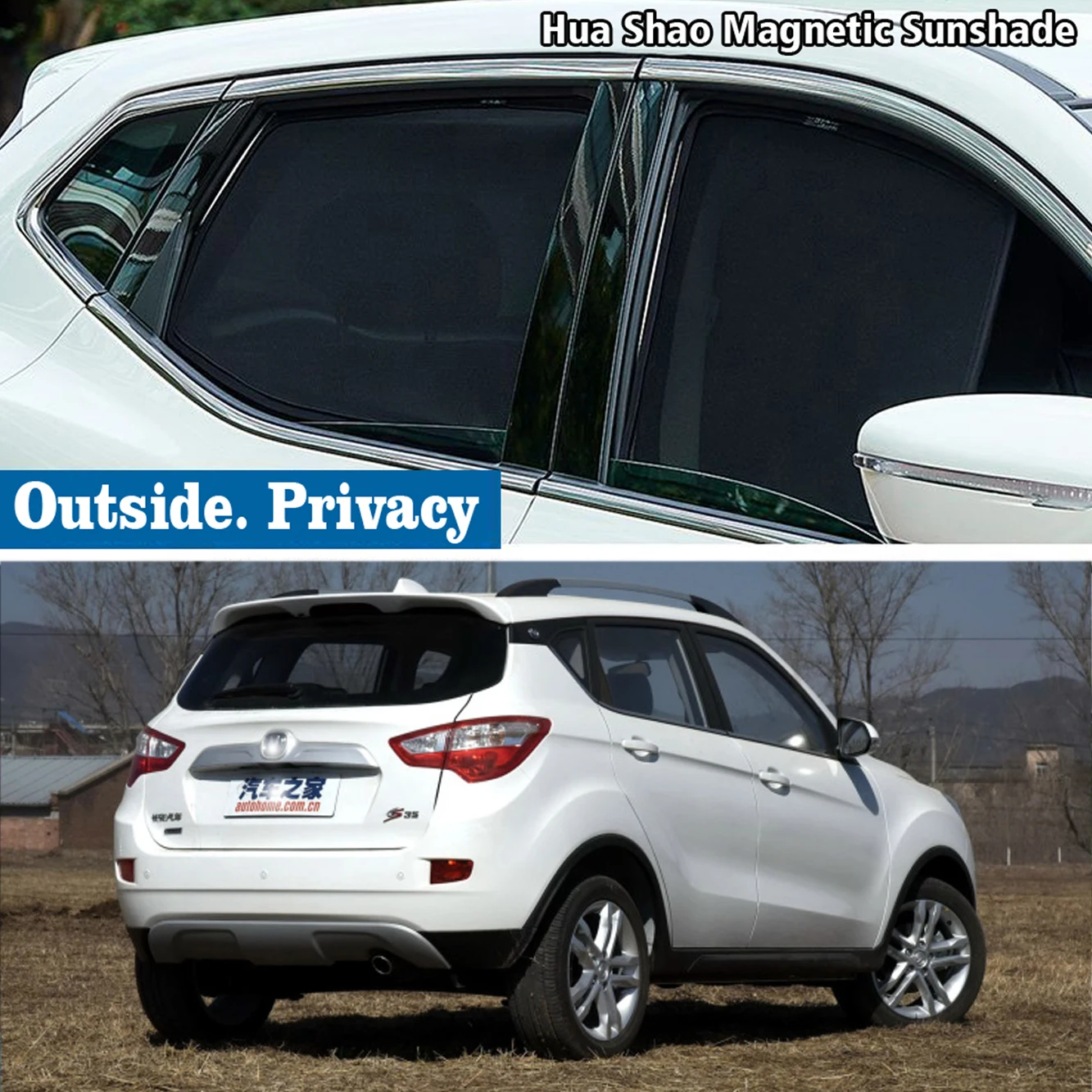 

Magnetic Car Sunshade Shield Front Windshield Frame Curtain Sun Shade Accessories For Changan CS35 2013 - 2017 2016 2015 2014