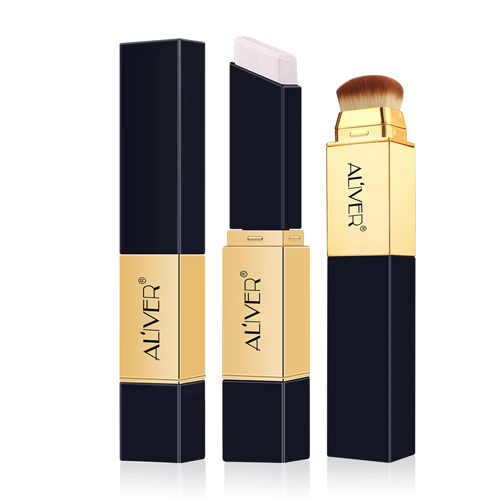 Тональный крем 2-в-1 Слоновая Кость с Встроенной Кистью Макияж для Лица Темные