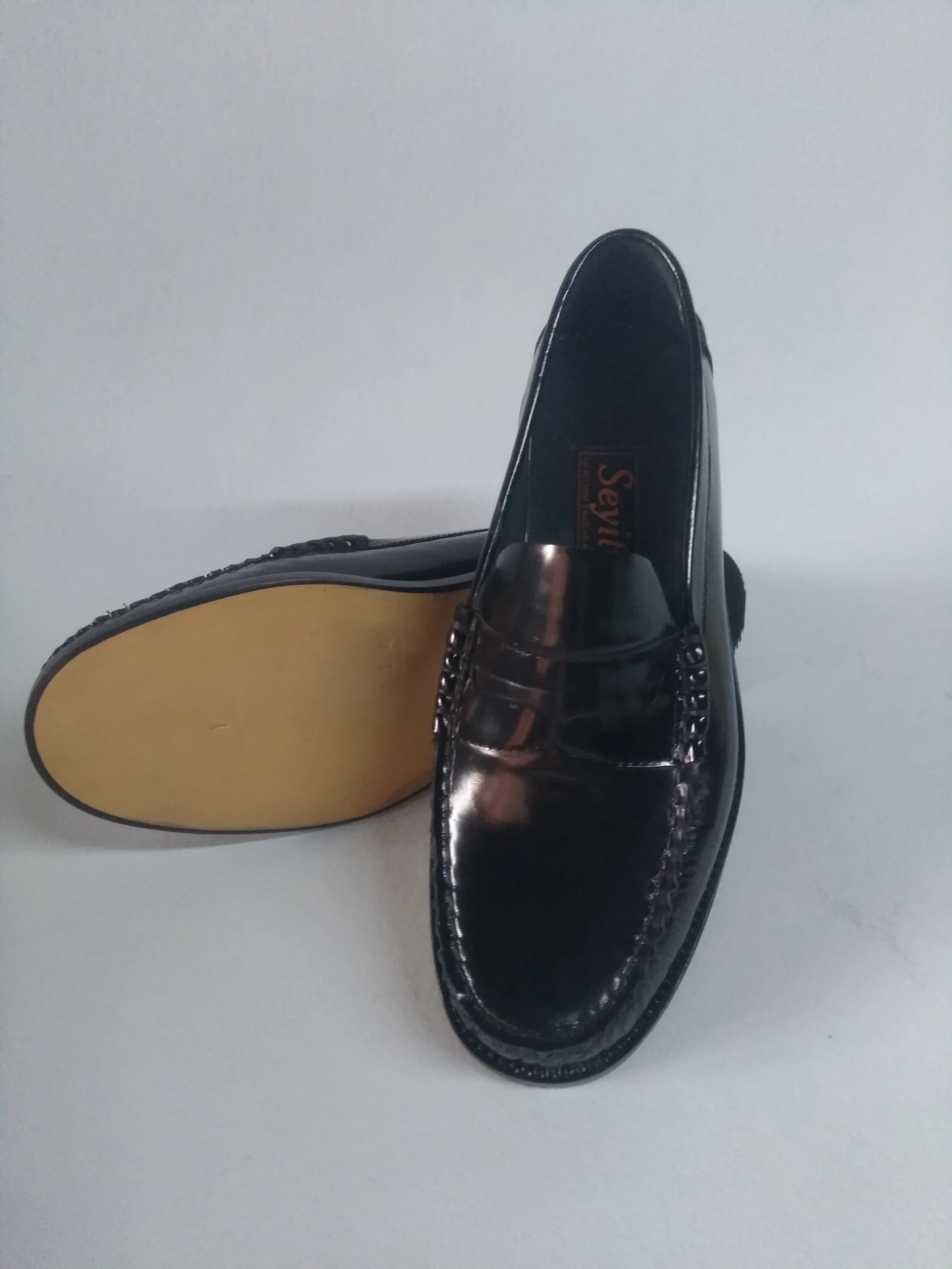 

Real Handmade Classic Shoes Genuine Leather Loafers 2023 Casual Men Collection Soft Black Shoes Comfortable Step European Size-3