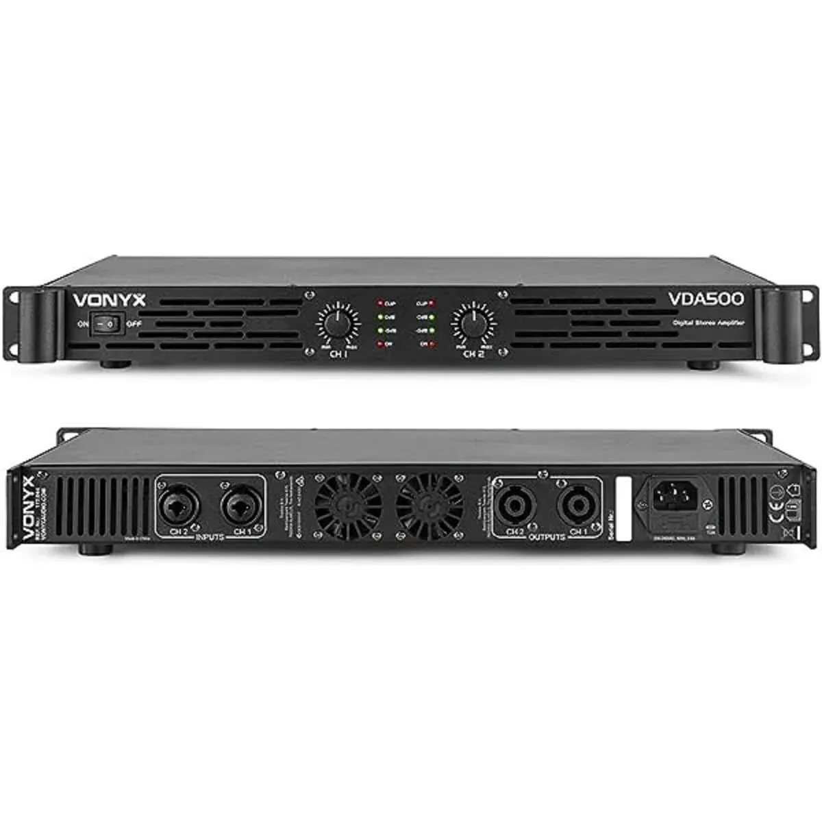 

BIG DISCOUNT SALES Power Dynamics PDD1100 Digital PA Power Amplifier - 19" Rack Mountable 2 Channel 1200W