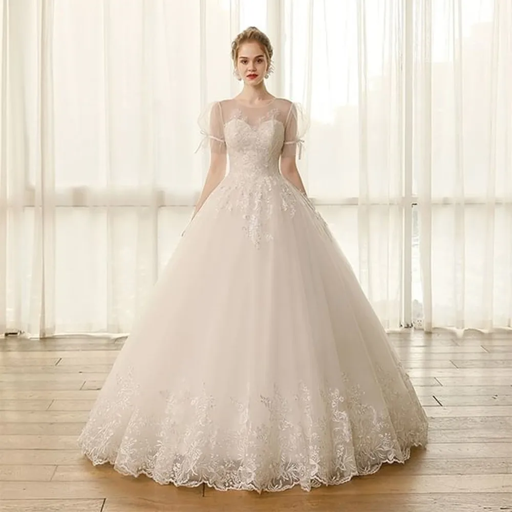 

2022 Glitter Bohemian Long Wedding Dress Sparkly Sequined White Bridal Gowns Sweep Train Princess Church Wedding Dress Custom Ma