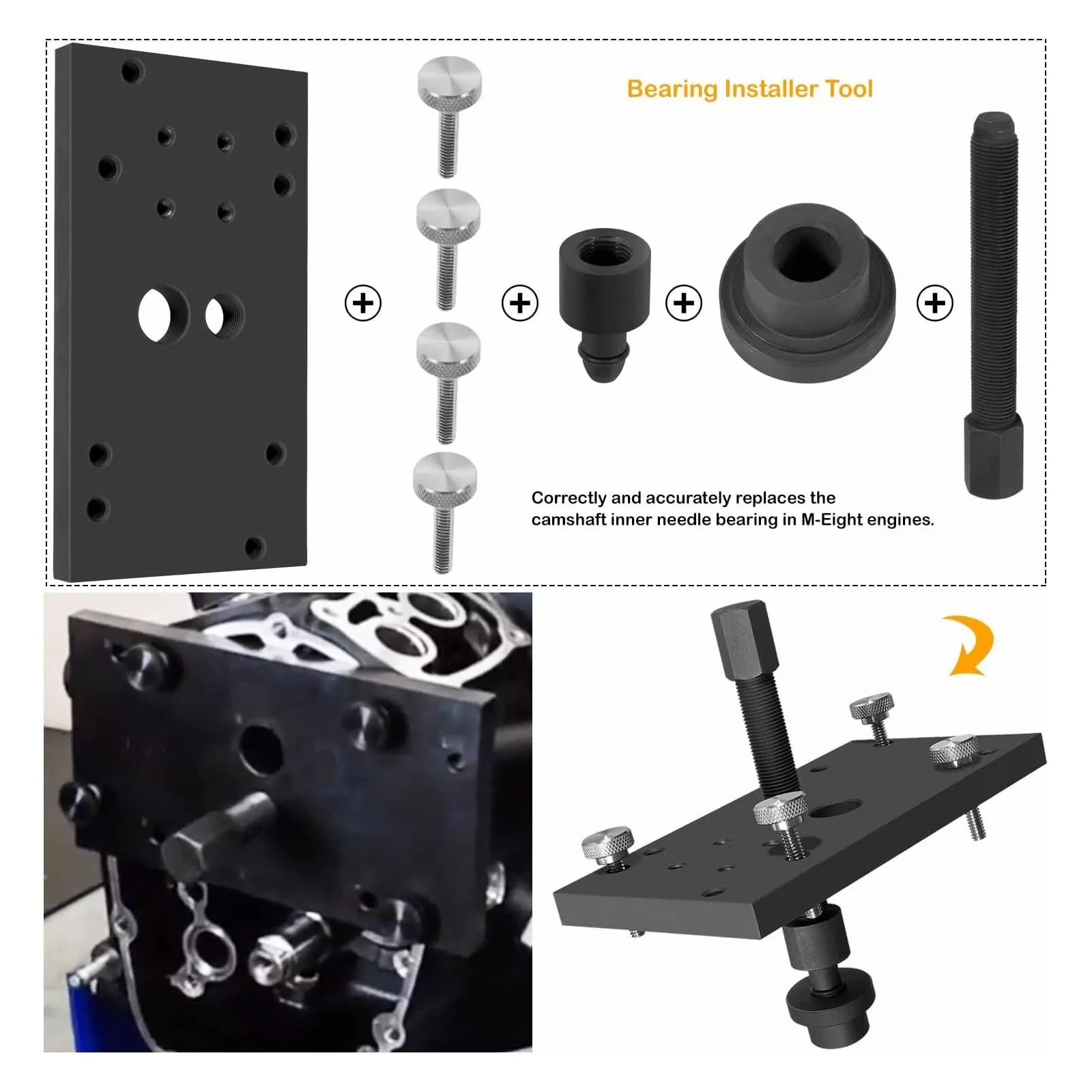 Инструмент для подшипника распределительного вала Milwaukee-Eight M8 Harley Davidson