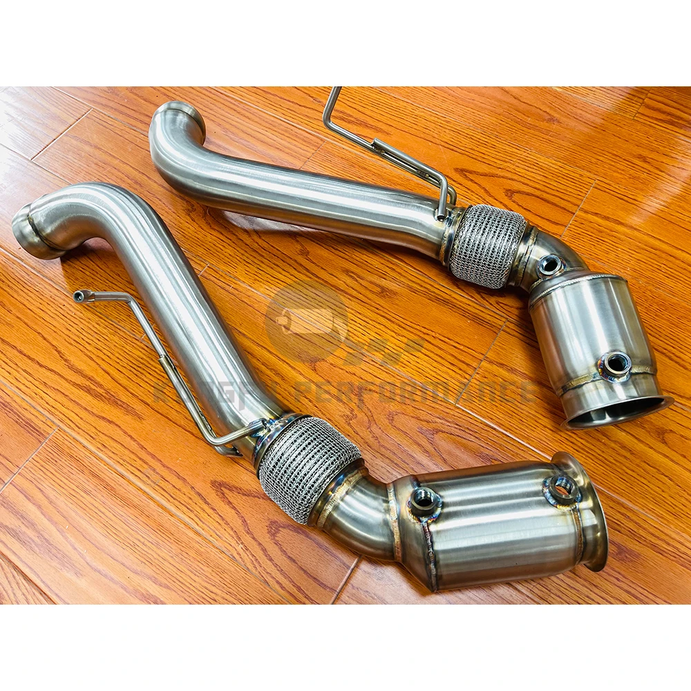 Выхлопная труба без катушки KUNGFU PERFORMANCE 3,0 'T304 для MCL AREN 570S 540C 570GT