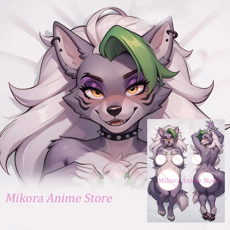 Подушка Dakimakura для беременных Roxanne Wolf Roxy