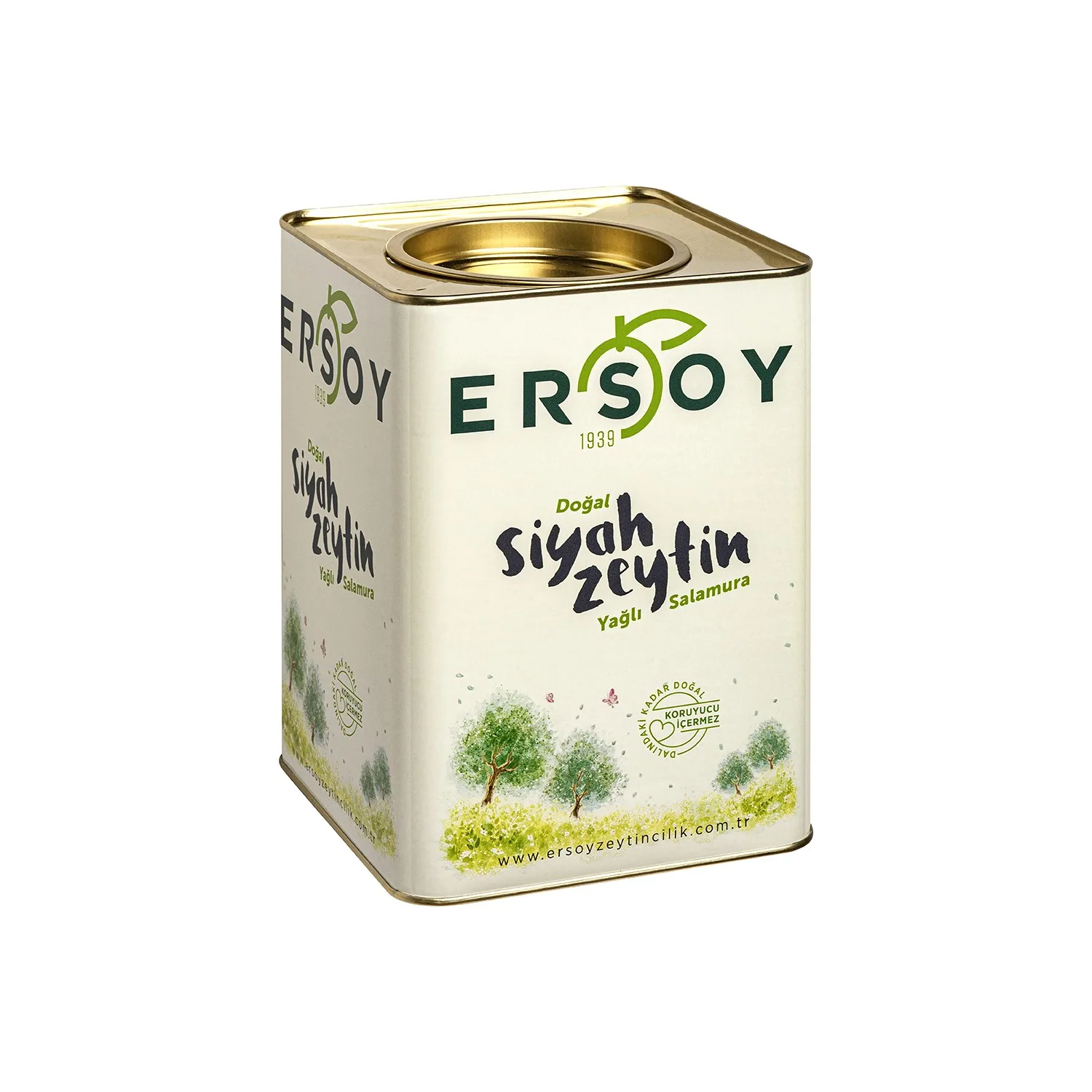 Ersoy Натуральная черная оливковая гемлик