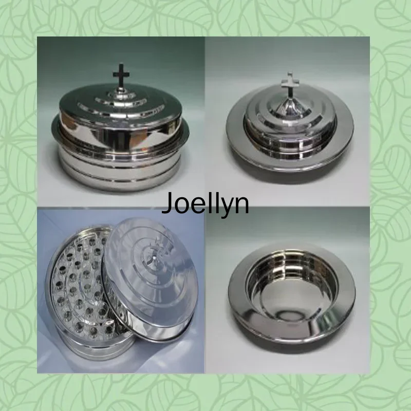 

Набор тарелок для причастия из нержавеющей стали MENGEN