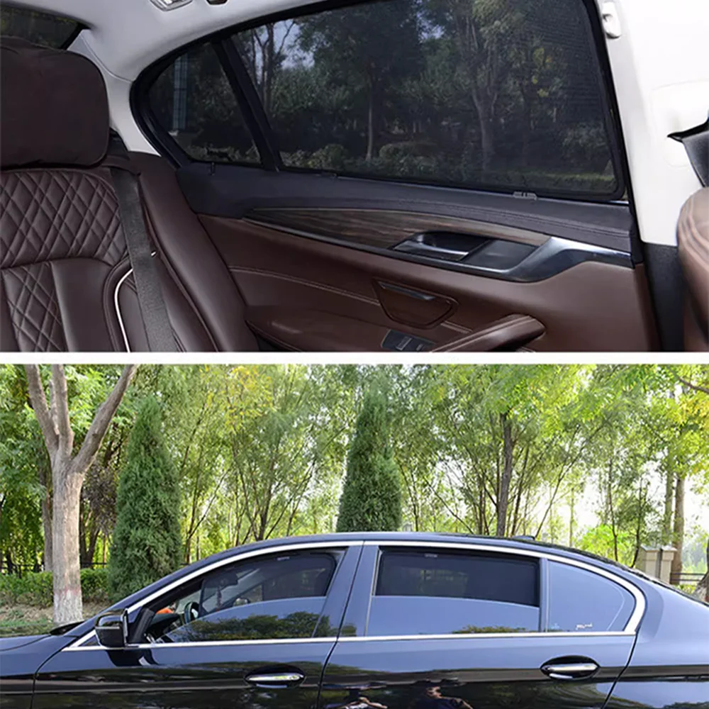 Автомобильные магнитные солнцезащитные козырьки для Subaru Forester SJ 2014 ~ 2018 боковые