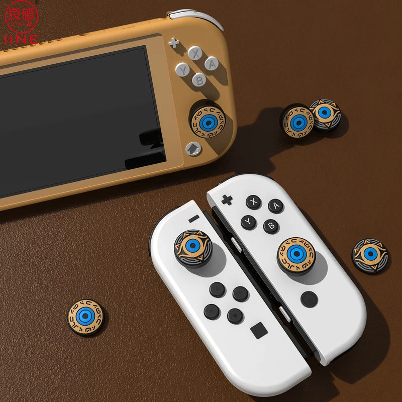 

IINE Thumb Grip Caps Compatible Nintendo Switch\OLED\LITE Pro\PS5 Controller\IINE Controller Zelda Series