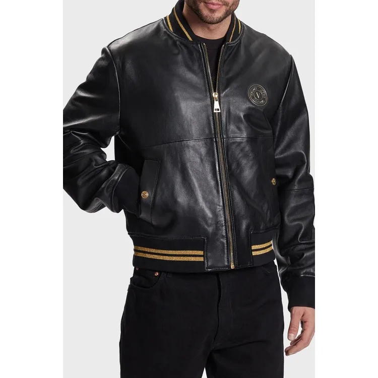 Versace Jeans Couture Мужская кожаная