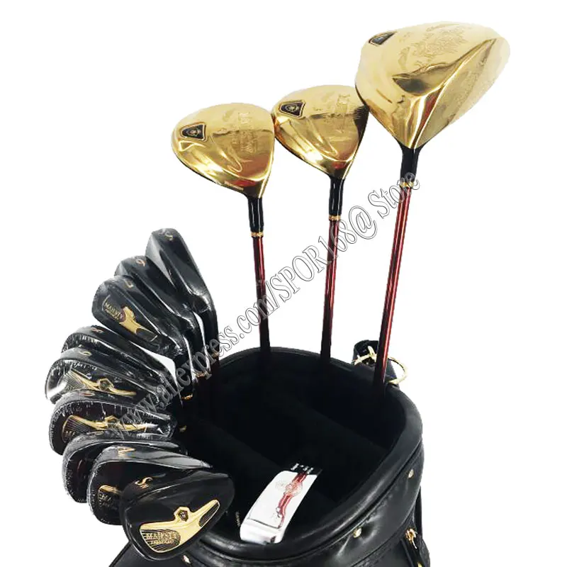 

Men Golf Clubs Maruman Majesty Prestigio P10 Golf Complete Set Driver Fairway Wood Irons Putter R/S Flex Graphite Shaft No Bag