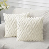 olanly throw pillow case for sofa bed car living room plush cushion cover sleeping pillowcase cotton linen home decor 3d design