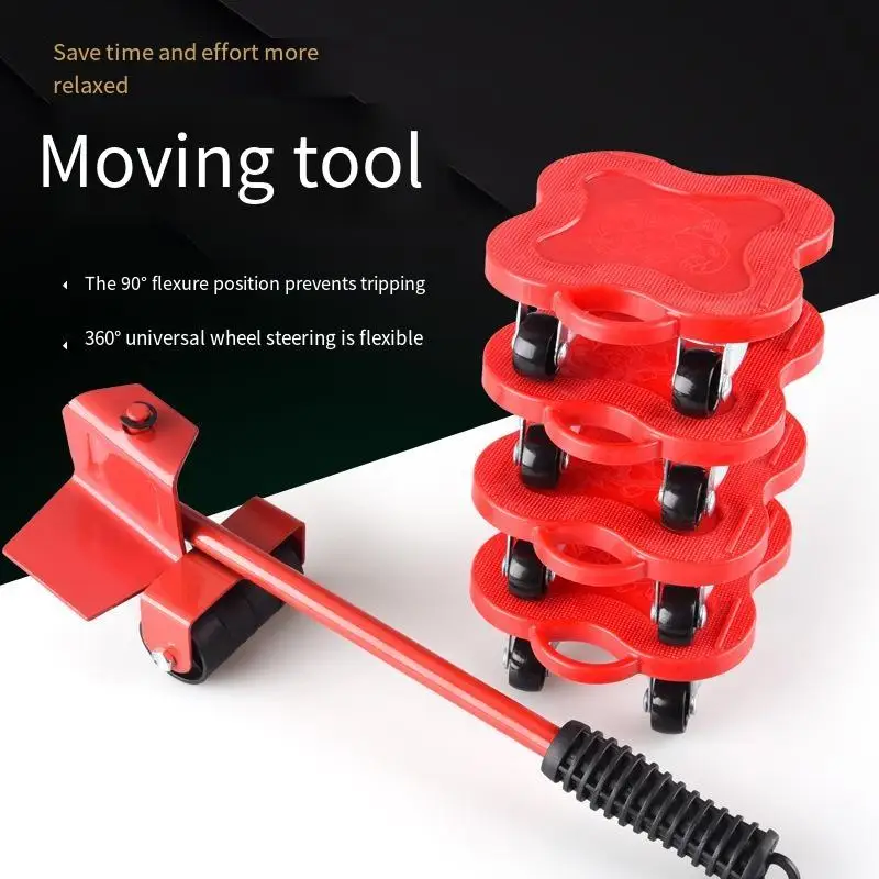 

Heavy Duty Furniture Moving Transport Roller Set Lifter Transport Tool Wheel Easy Furniture Mover Tool Wheel Removal Lifting