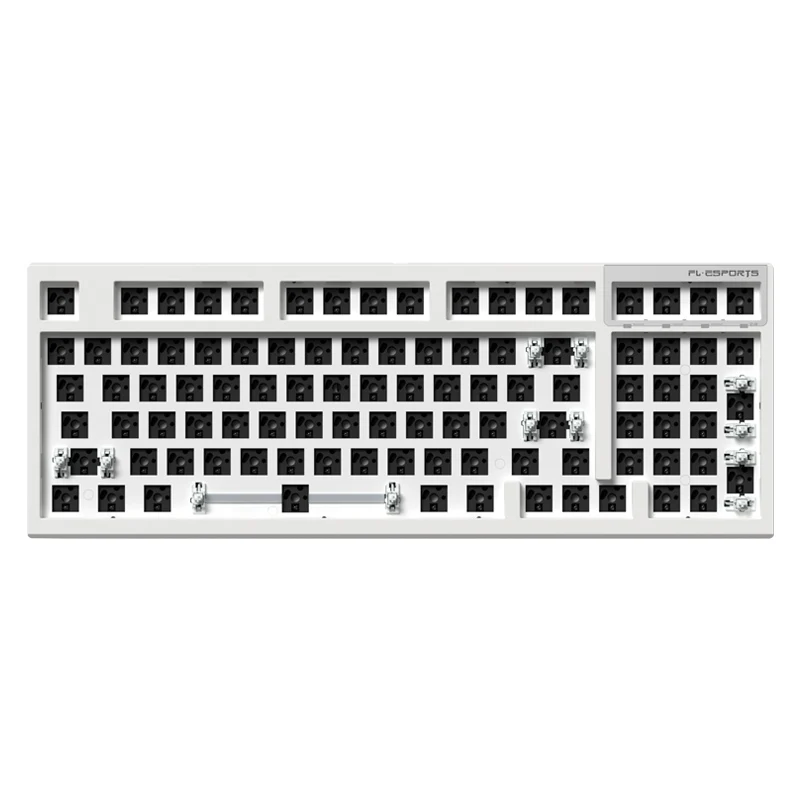 

FL·ESPORTS FL980V2 Kit Bluetooth Wireless 2.4G Three-Mode Keyboard Customization Kit Satellite Axis Full Key Hot Swap 97 Keys