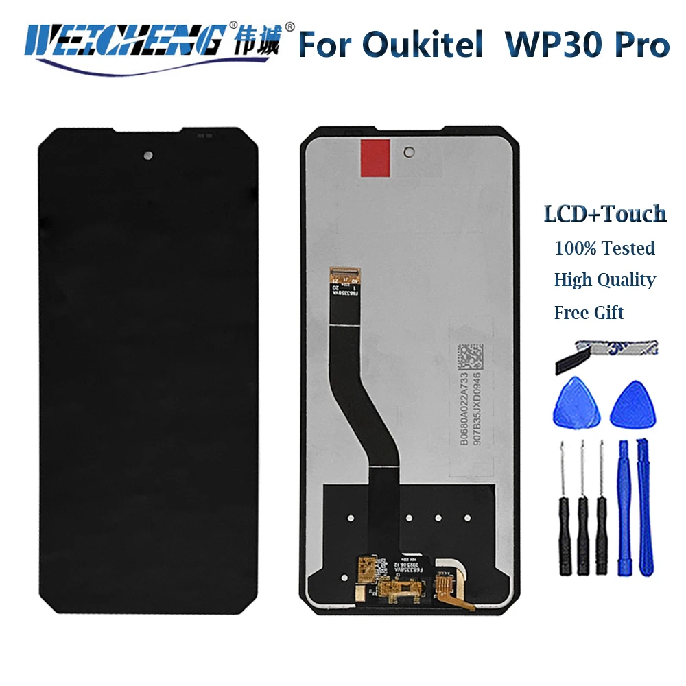 Фото Новый оригинальный ЖК-дисплей для Oukitel WP30 Pro, 6.78 дюйма, в сборе с сенсорным экраном и стеклом для Oukitel WP30Pro LCD. №2