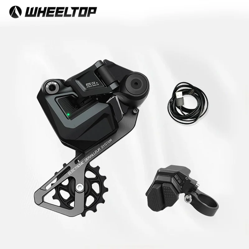 Фото Wheeltop EDS Mountain/Mtb Bike Groupest Электронный беспроводной 7-13 скоростей задний переключатель с шатуном Длина: 58 мм, 75 мм, 93 мм №1